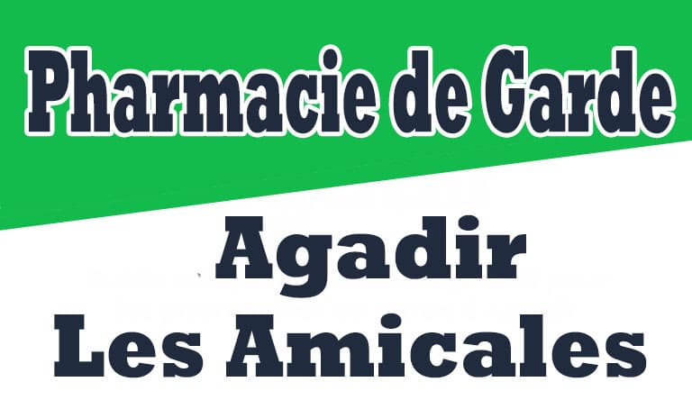 Lire la suite à propos de l’article Pharmacie de Garde Agadir Les Amicales Ihchech