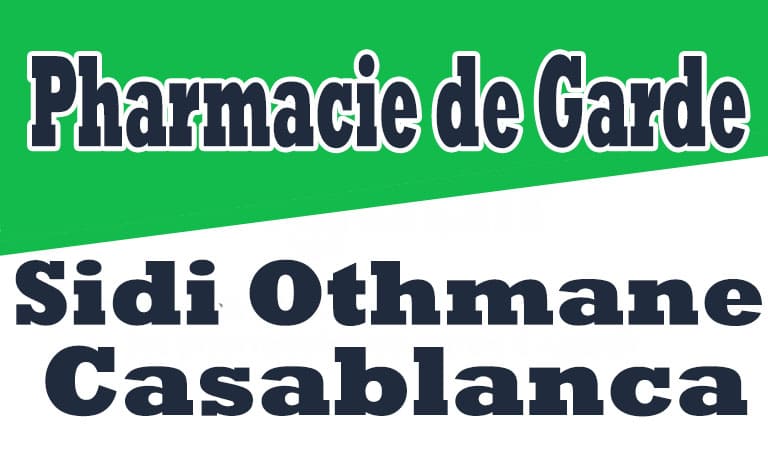 Lire la suite à propos de l’article Pharmacie de garde Sidi Othmane